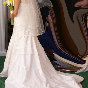 Bridal Designer Dress Size 6-7